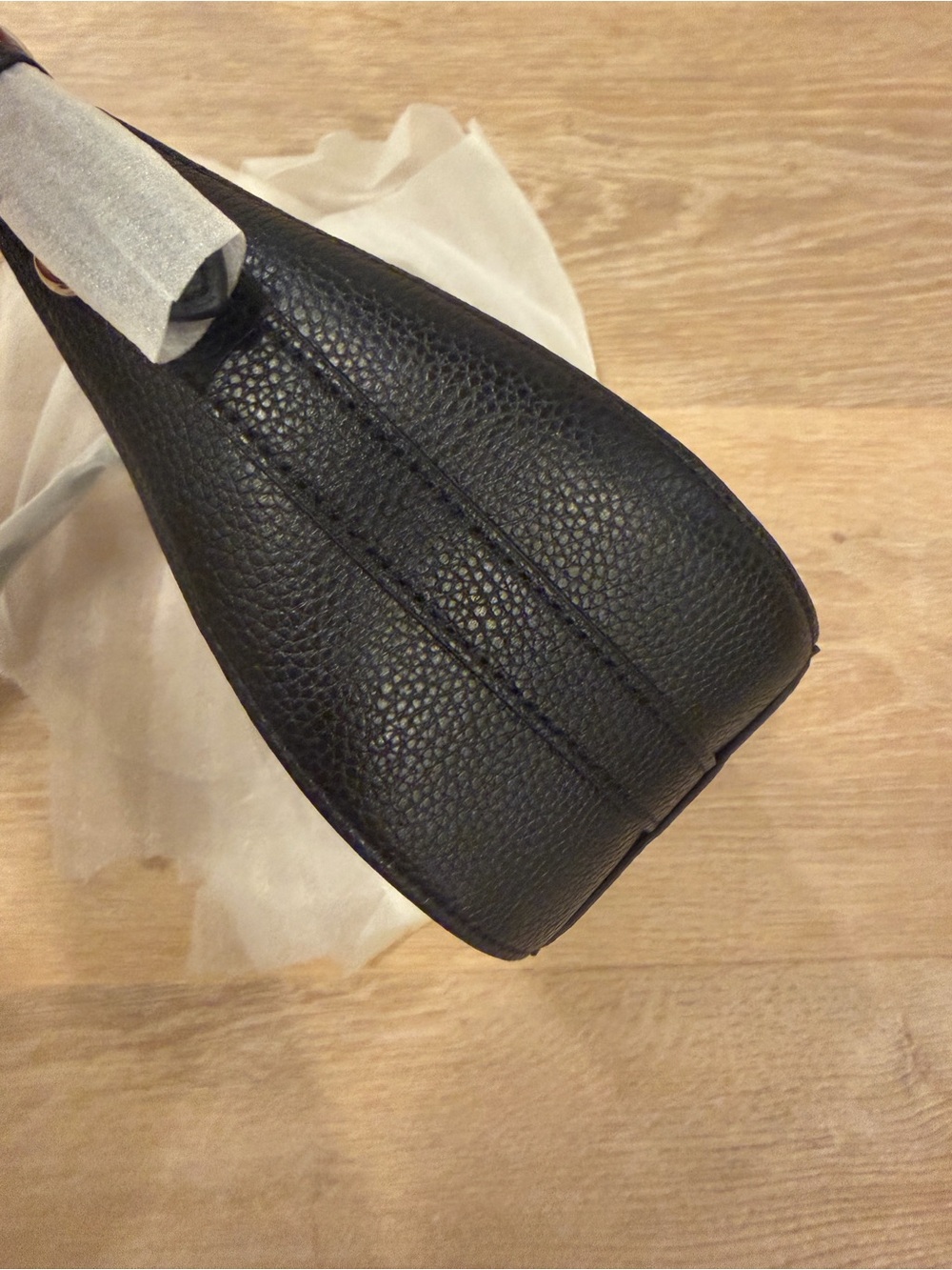 Coach Kleo Black Leather Shoulder Bag - Picture 5 of 8